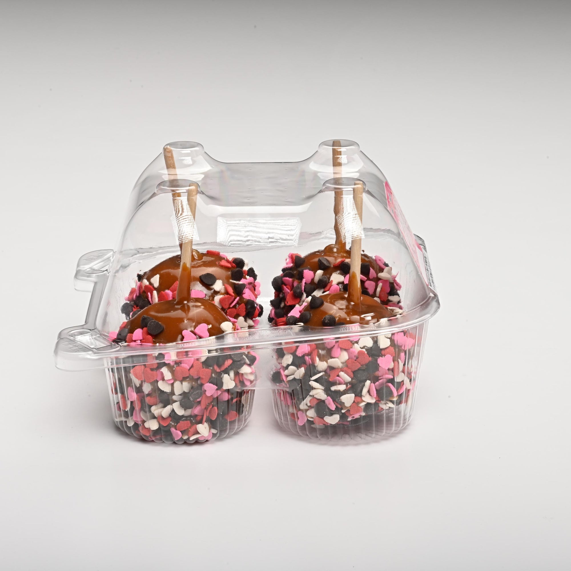 Caramel Apple Pop Chocolate Sweetheart 12-Pack