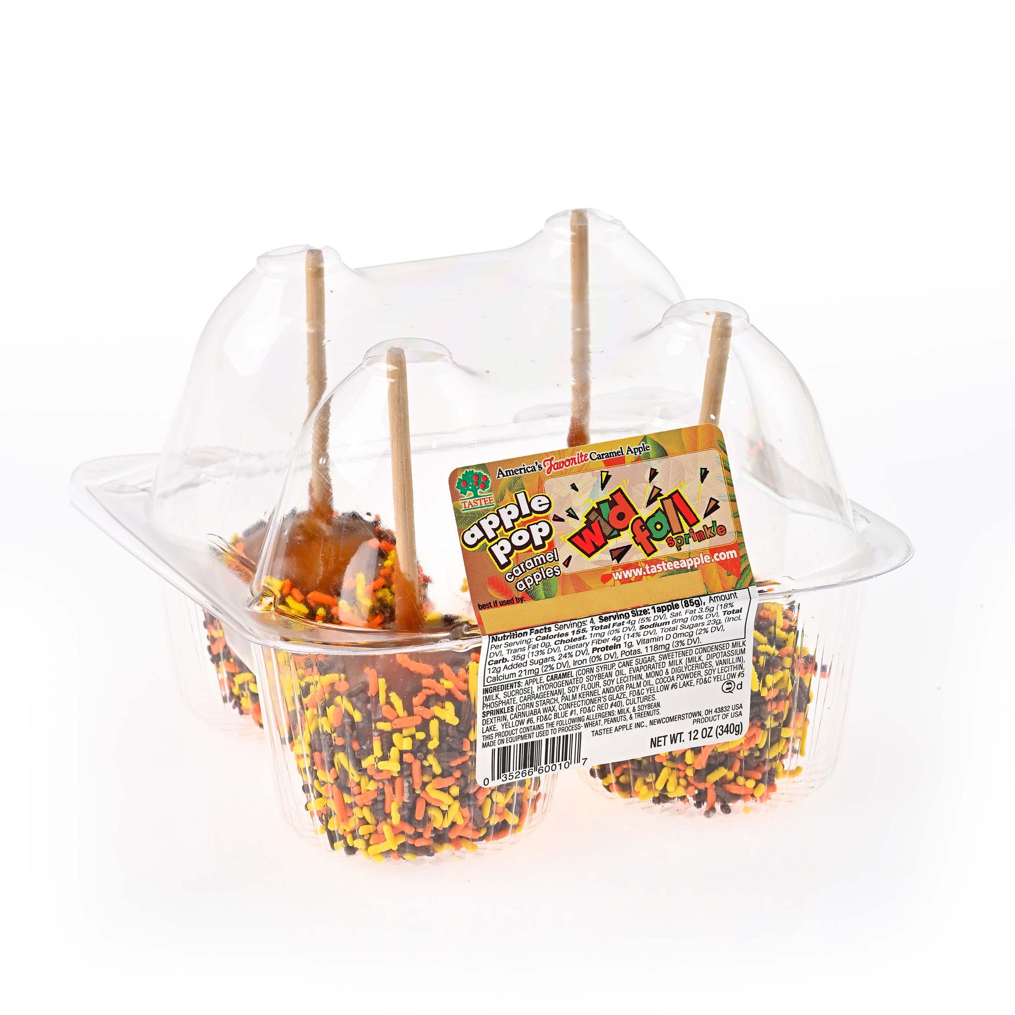 Caramel Apple Pop Wild Fall Sprinkle 12-Pack